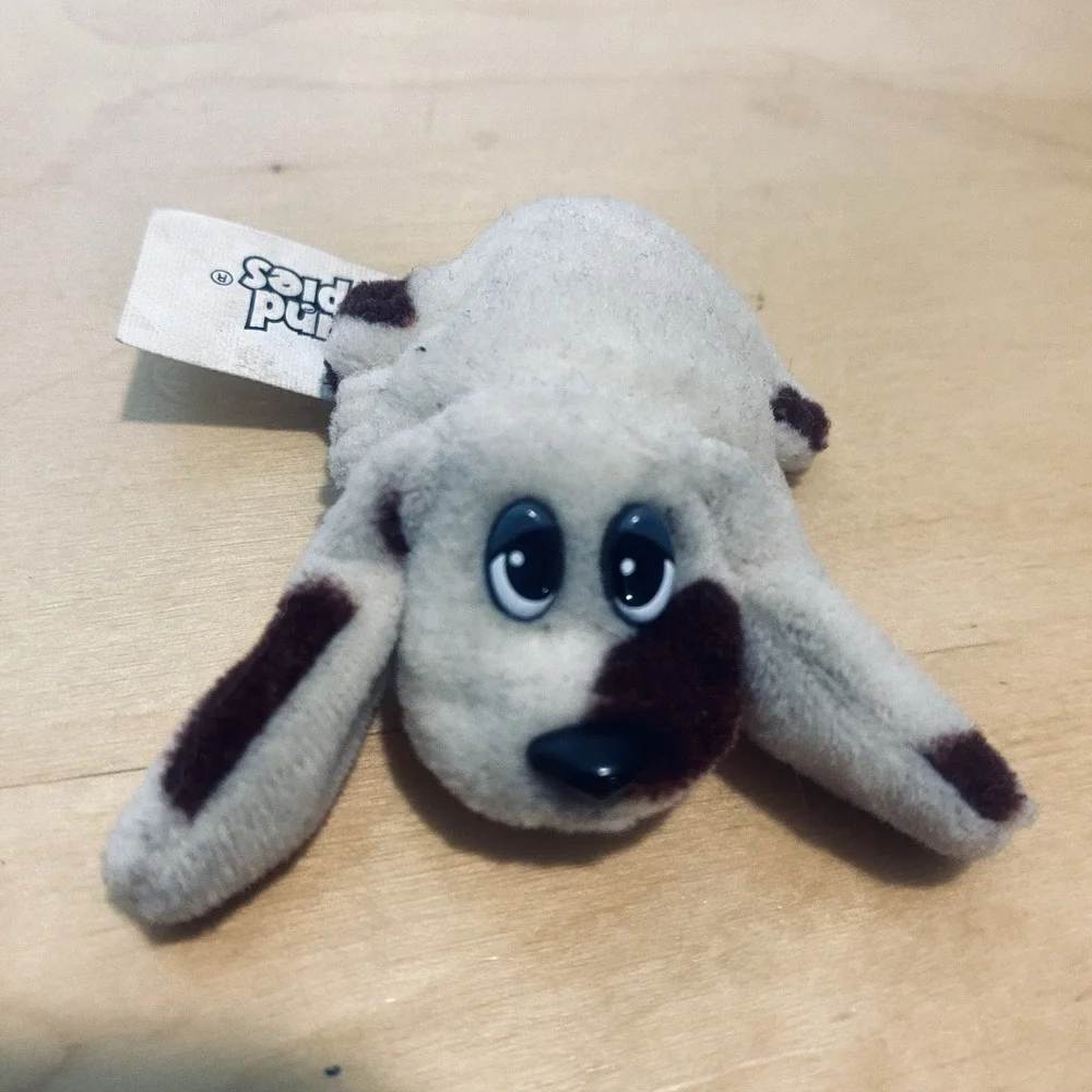 Vintage Small Plush Dog Lot Pound Puppies Animal Alley Toys‎ R Us Mini